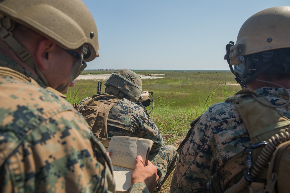 2nd ANGLICO conducts close air support training