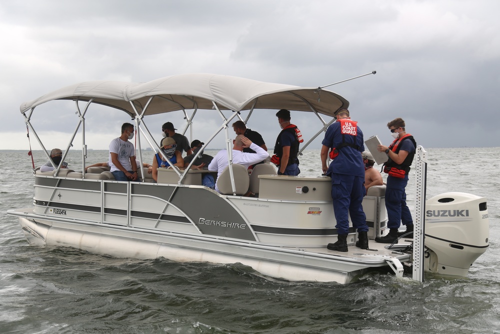 Coast Guard halts illegal charter near Tampa, Florida