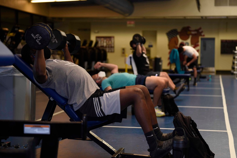 Travis fitness center reopens with new scheduling system