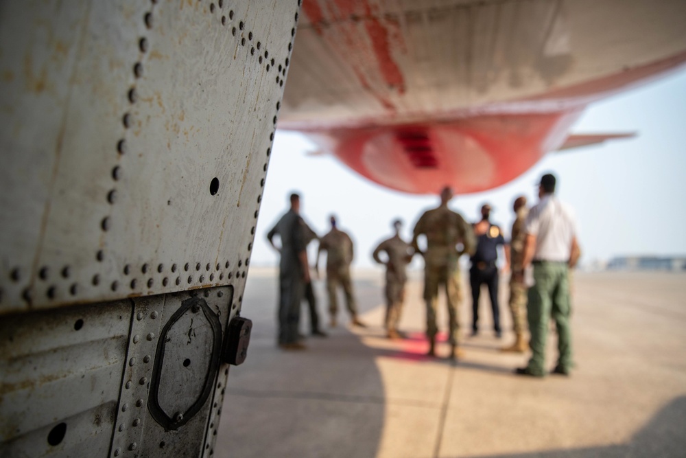 Nevada National Guard Pays Tribute to MAFFS Airmen