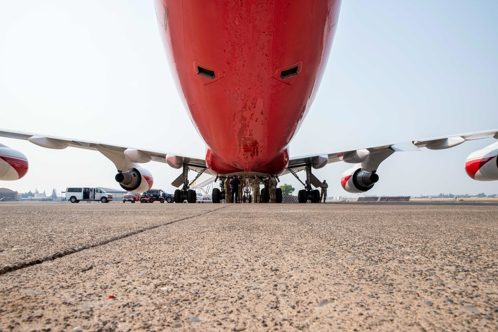 Nevada National Guard Pays Tribute to MAFFS Airmen