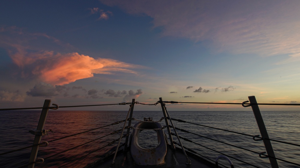 USS Halsey Conducts Normal Operations