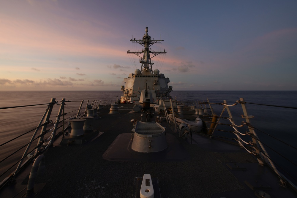 USS Halsey Conducts Normal Operations