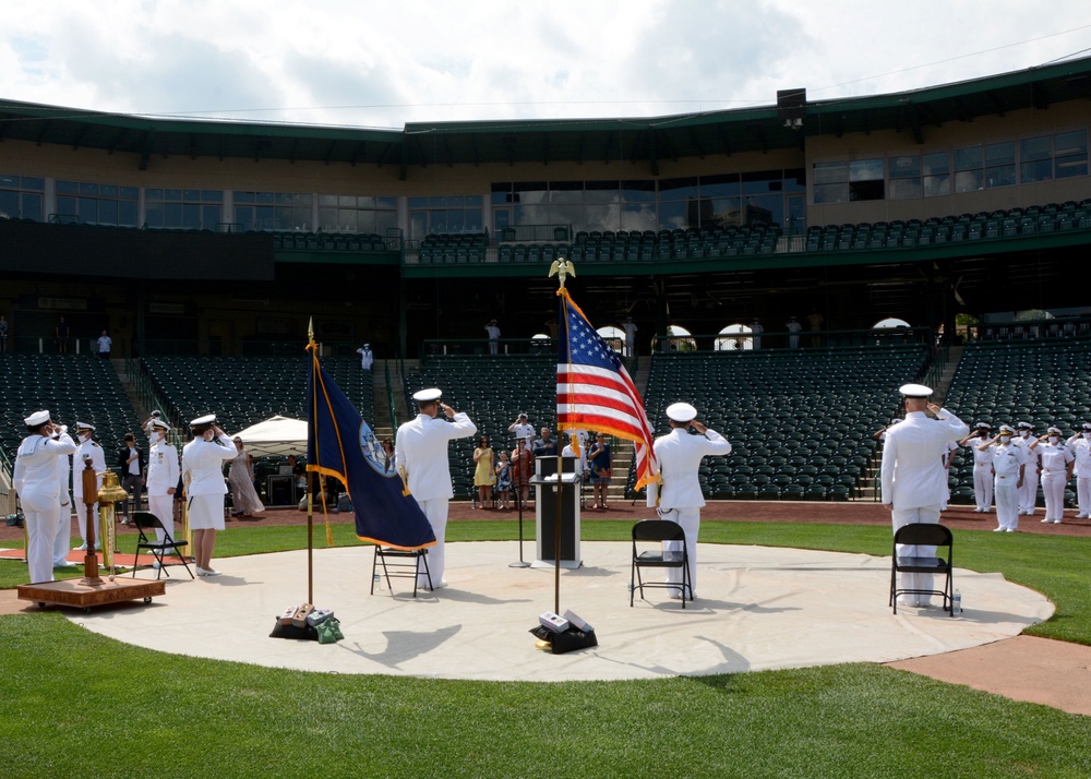 Navy Talent Acquisition Group Heartland Change of Command Ceremony