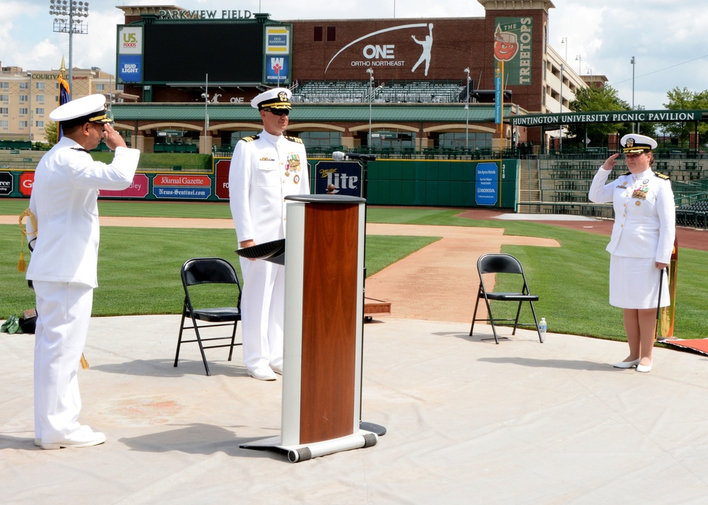 Navy Talent Acquisition Group Heartland Change of Command Ceremony