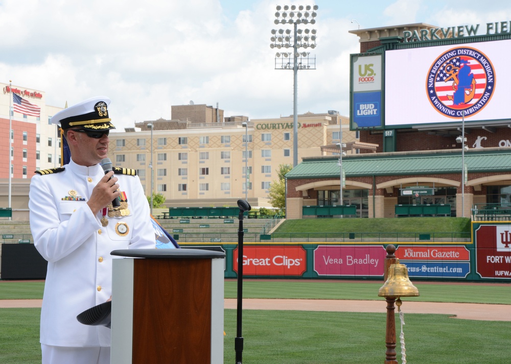 Navy Talent Acquisition Group Heartland Change of Command Ceremony