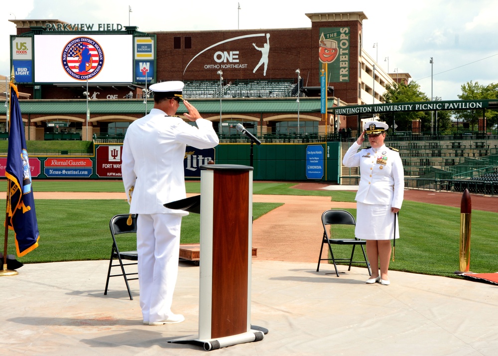 Navy Talent Acquisition Group Heartland Change of Command Ceremony