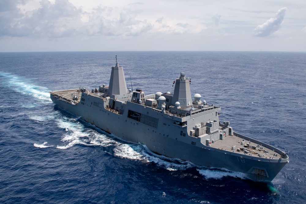 America Amphibious Ready Group transits the Philippine Sea