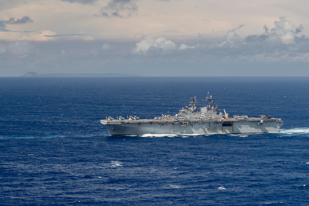 America Amphibious Ready Group transits the Philippine Sea