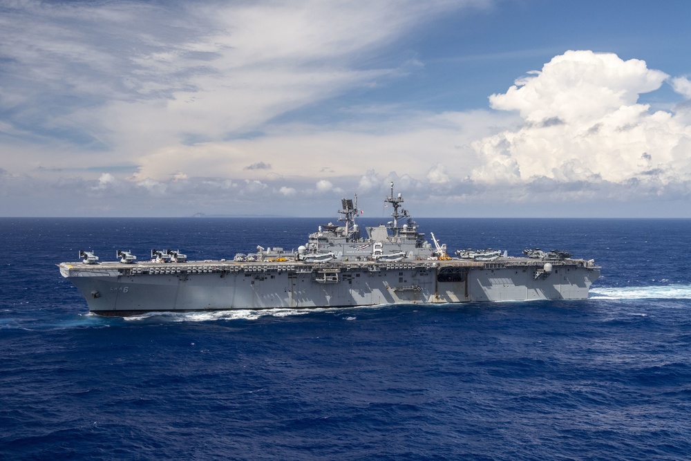 America Amphibious Ready Group transits the Philippine Sea