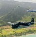 WWII-Era Warbirds Fly Over Hawaii