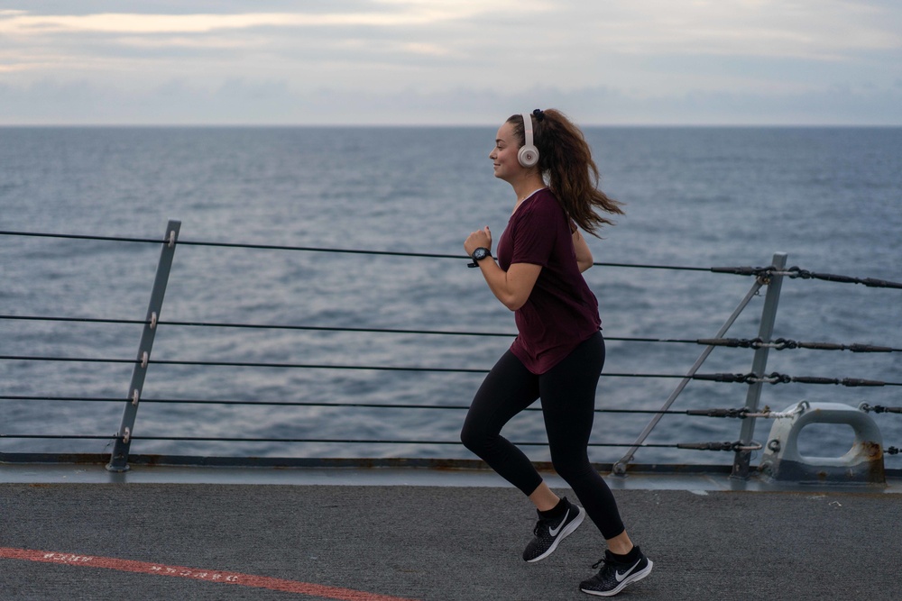 USS Halsey Conducts Resiliency Operations