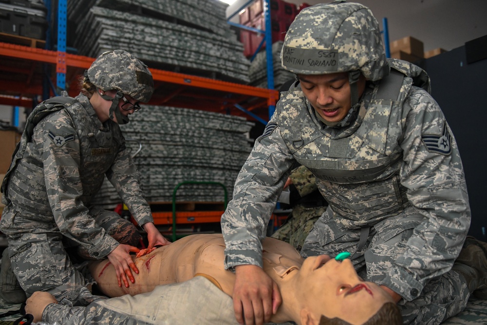 Airmen, Soldiers, Sailors Tackle TCCC