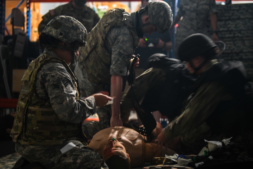 Airmen, Soldiers, Sailors Tackle TCCC