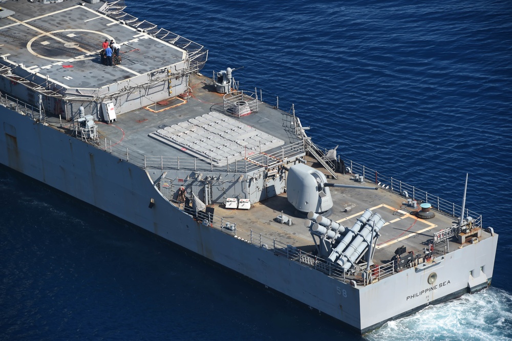 USS PHILIPPINE SEA PHOTOEX/MARITIME EXERCISE
