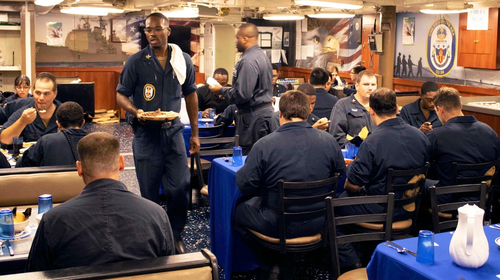 USS PHILIPPINE SEA BIRTHDAY MEAL