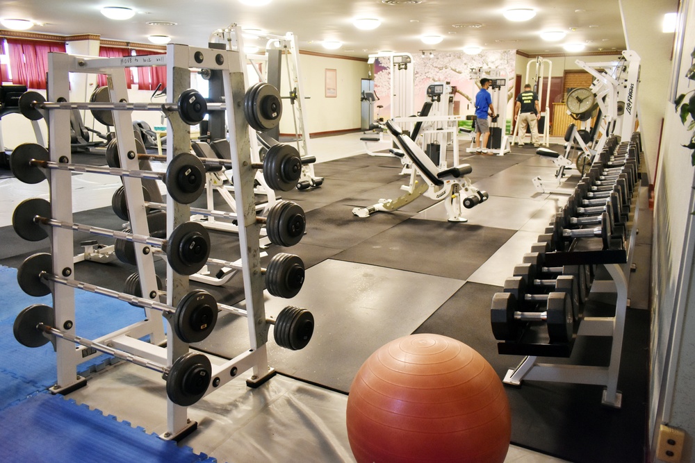 Sagami General Depot gym reopens quickly in new location