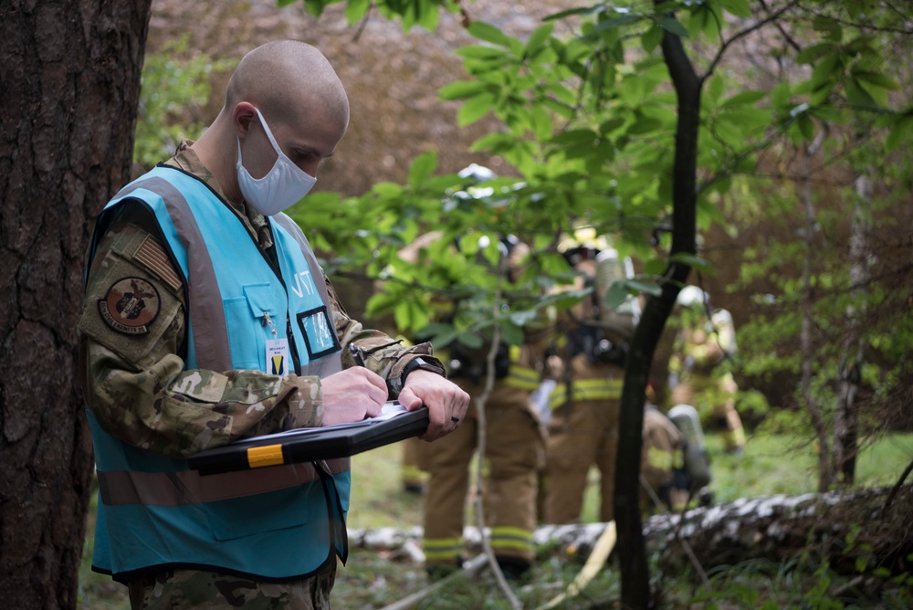 Exercise Day One: Evaluating 86th CES and 86th SFS response efforts