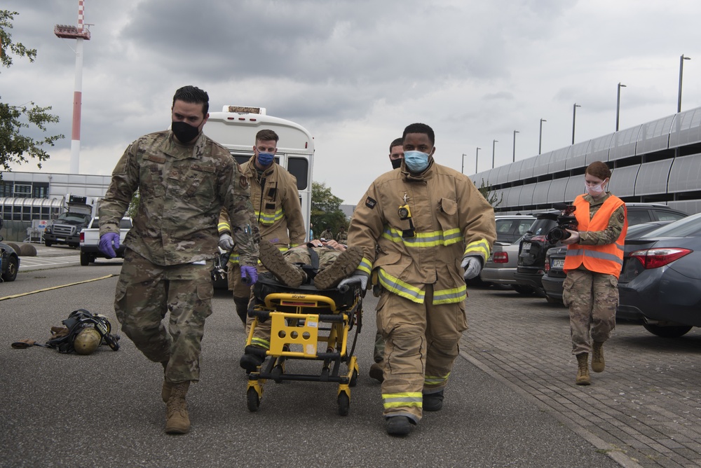 Exercise Day One: Evaluating 86th CES and 86th SFS response efforts