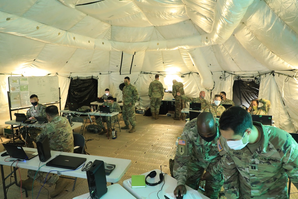 U.S. Army Japan rehearses Contingency Command Post