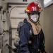 USS Ross Sailors participate in a damage control training