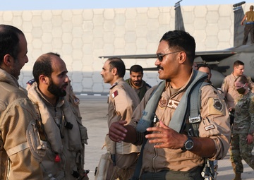 US-Qatar Friendship Event bonds strategic partners before F-15QA arrival