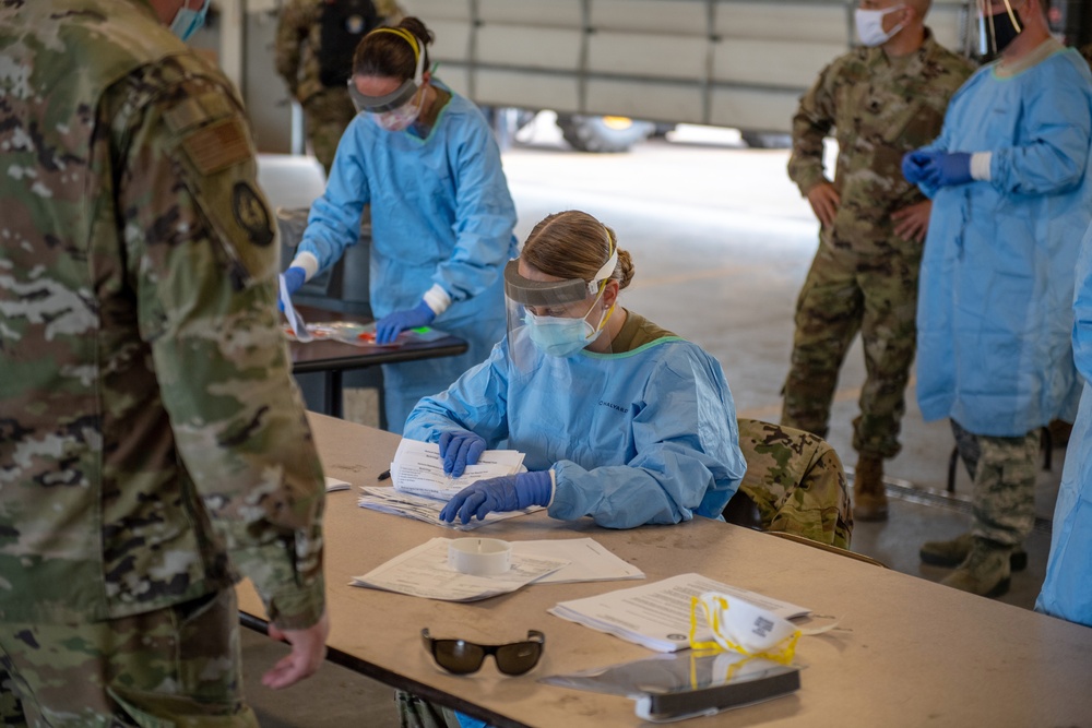 A Safe Return to Vermont: Airmen Test Negative for COVID-19