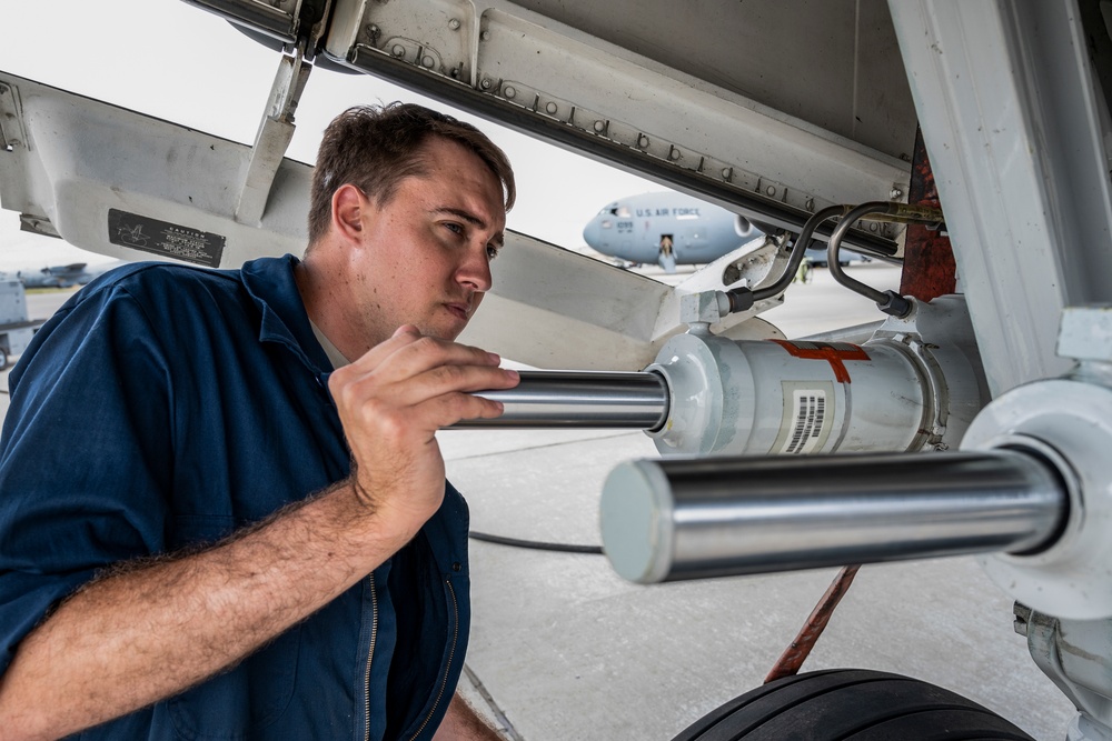 Landing gear inspection