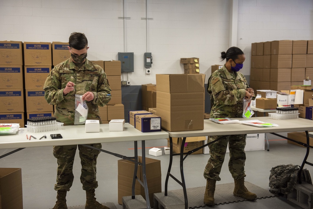 Vermont National Guard Airmen play key role in Vermont's efforts to reopen schools