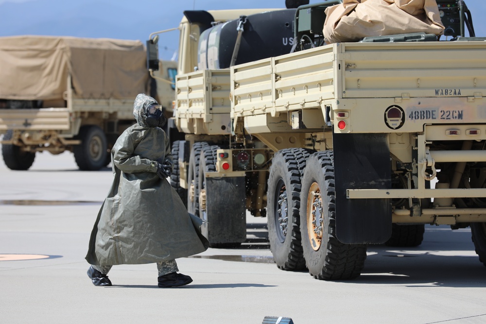 10th Chemical Company conducts joint training at A/DACG