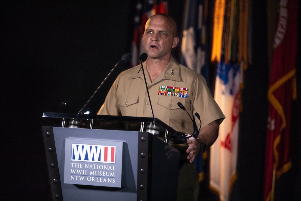 CMFR speaks at the National WWII Museum
