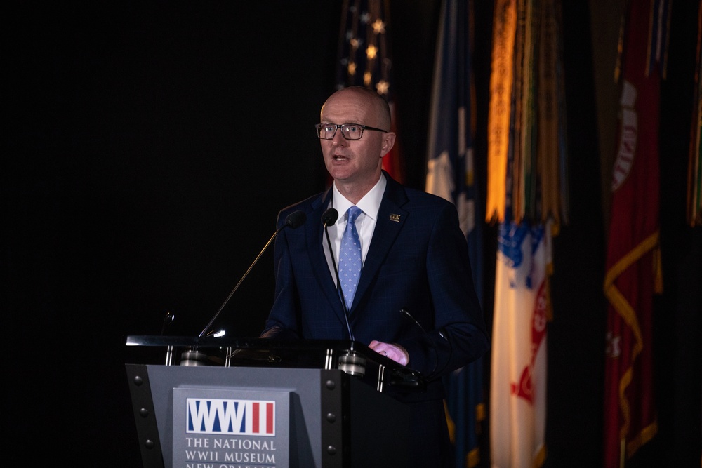 CMFR speaks at the National WWII Museum