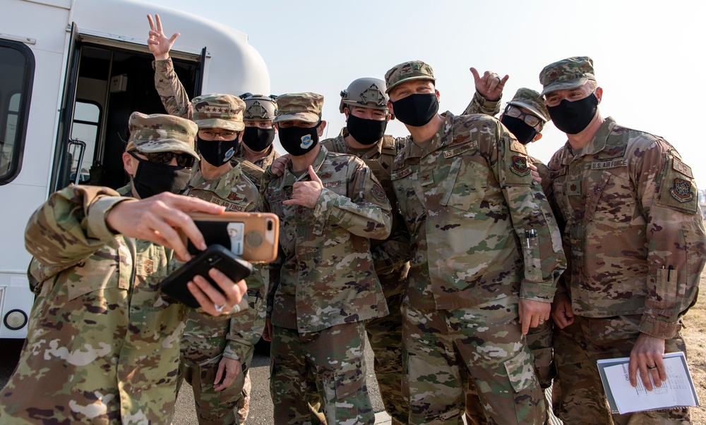 AMC commander visits Travis, experiences mission, culture of CRW