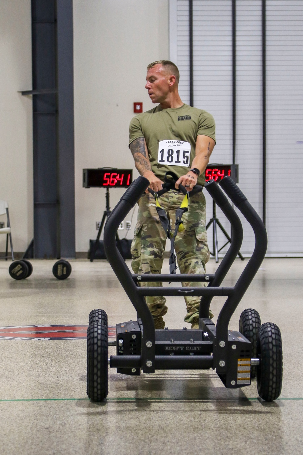 National Guard athletes compete in inaugural All Guard Endurance Team time trials
