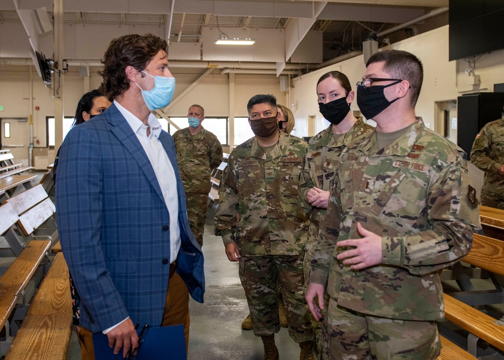 Military legislative staff visit JBER