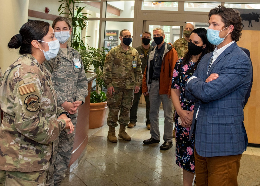 Military legislative staff visit JBER