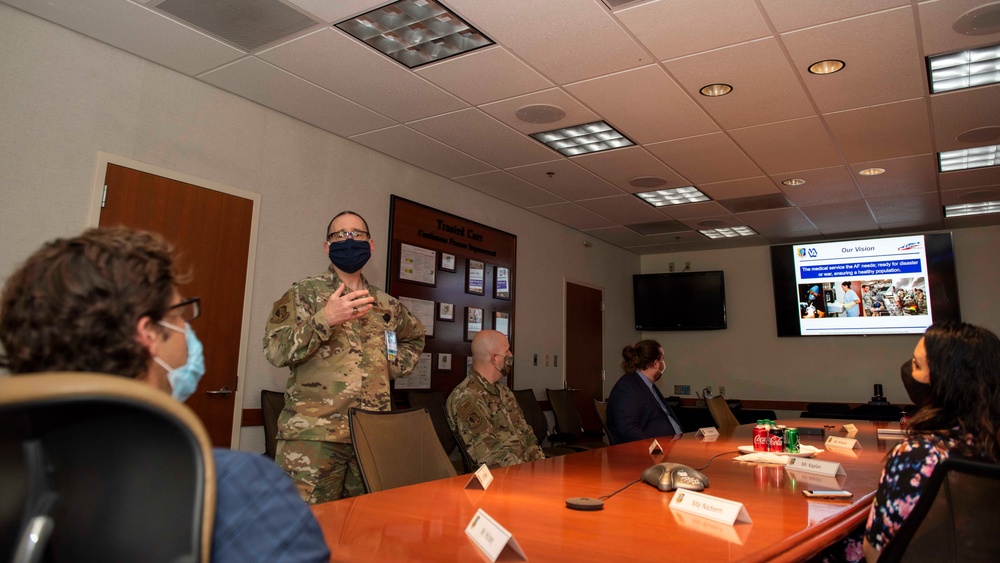 Military legislative staff visit JBER