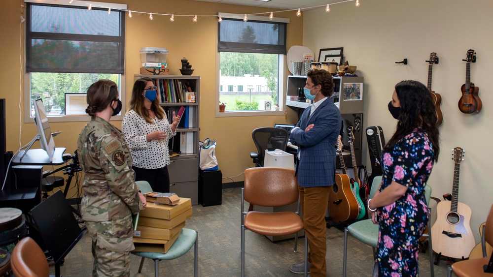 Military legislative staff visit JBER
