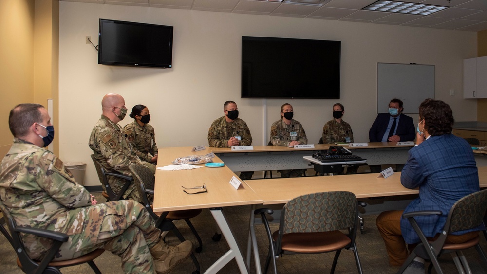 Military legislative staff visit JBER