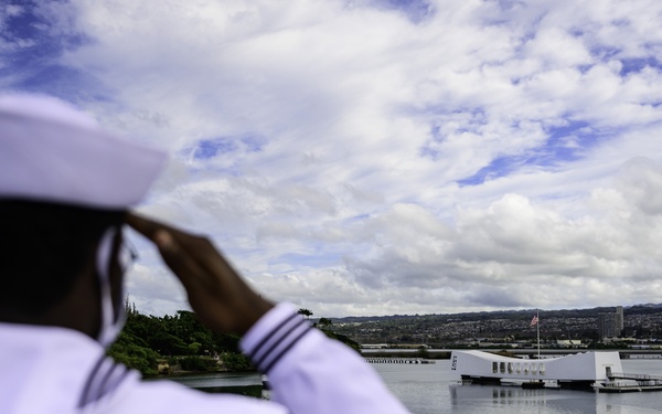 USS Michael Murphy WWII Commemoration