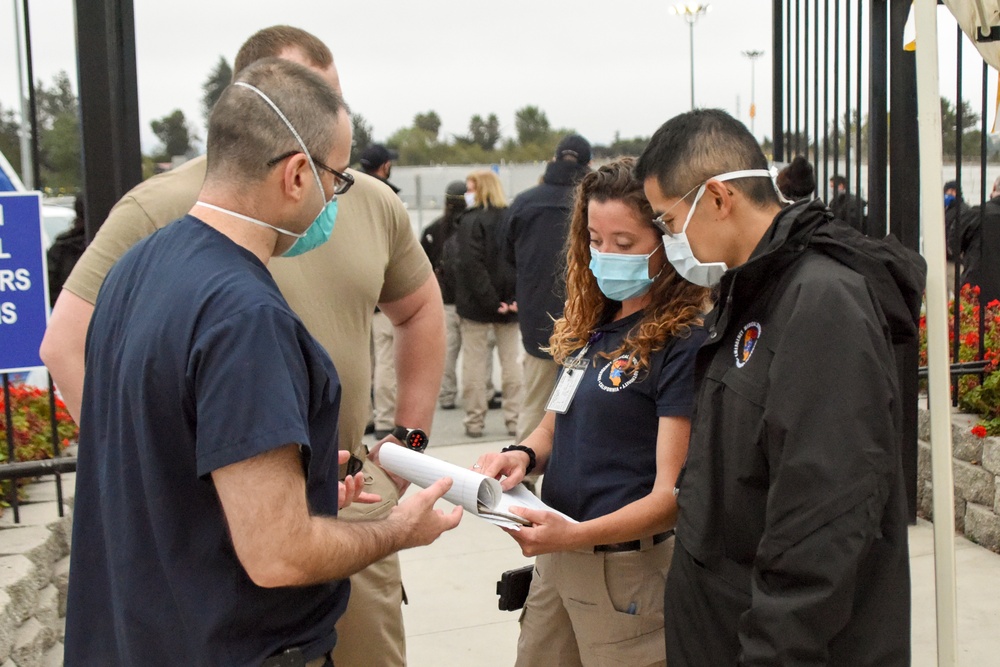 National Guard supporting evacuees’ medical needs