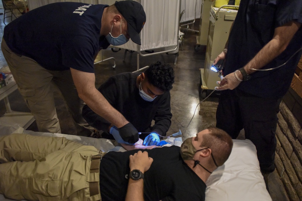 Combat Medics sharpen their skills while deployed