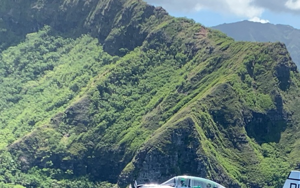 WWII-Era Warbirds Fly Over Hawaii