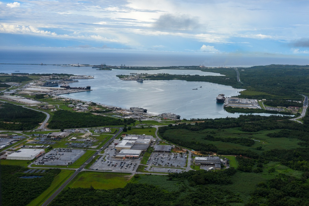 Aerial Photos of Naval Base Guam