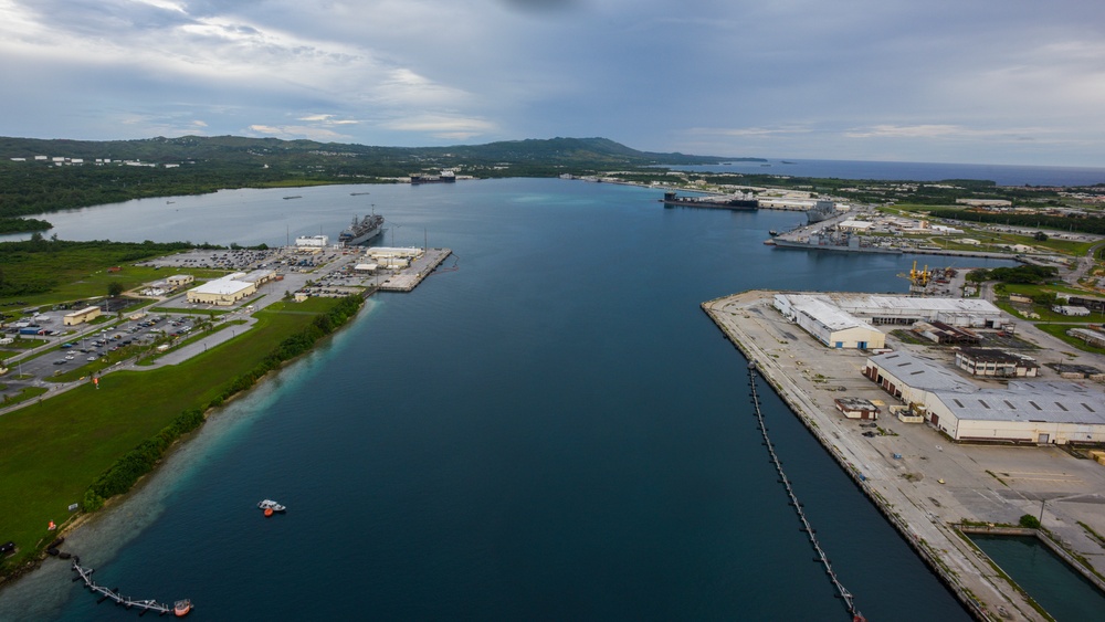 Aerial Photos of Naval Base Guam