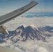 VP-4 P-8A Poseidon Flies Over Mt. Adams