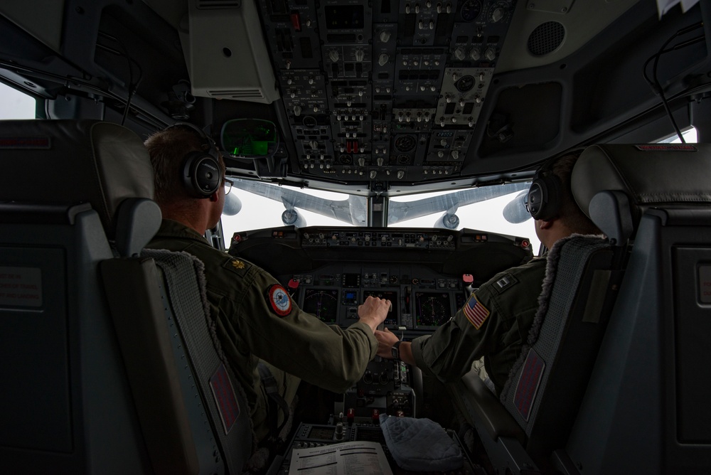 VP-4 Conducts Air to Air Refueling Evolution