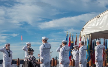 75th Anniversary of the End of WWII aboard Battleship Missouri Memorial