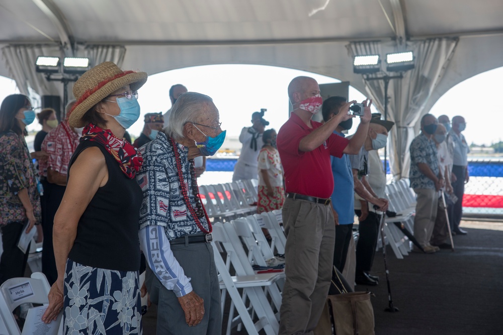 75th Anniversary of the End of WWII aboard Battleship Missouri Memorial