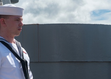 75th Anniversary of the End of WWII aboard Battleship Missouri Memorial